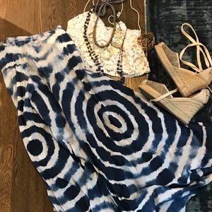Tie-dye Midi (worn multiple ways)